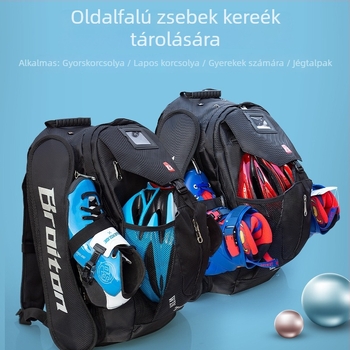 Gyorskorcsolya hátizsák – Uniszex, egy kerékkel