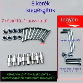 Inline korcsolya kiegészítők: PU + háló felső; talp marha ín alja; egysoros kerekek; általános használat