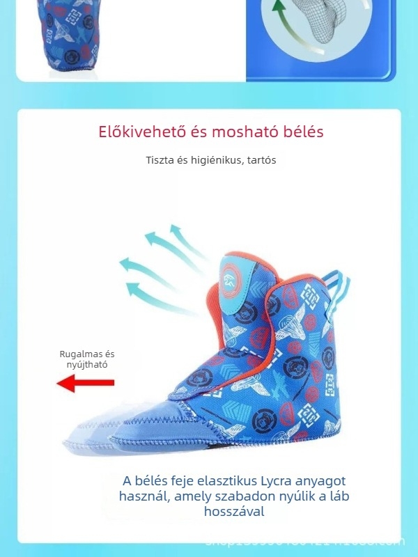 Jaguar gyerek jégkorcsolya készlet kezdőknek, virágmintás