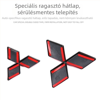 Autólogó matrica | Anyag: ABS • Mintázat: szénszálas textúra • Szerelés: ragasztó típus