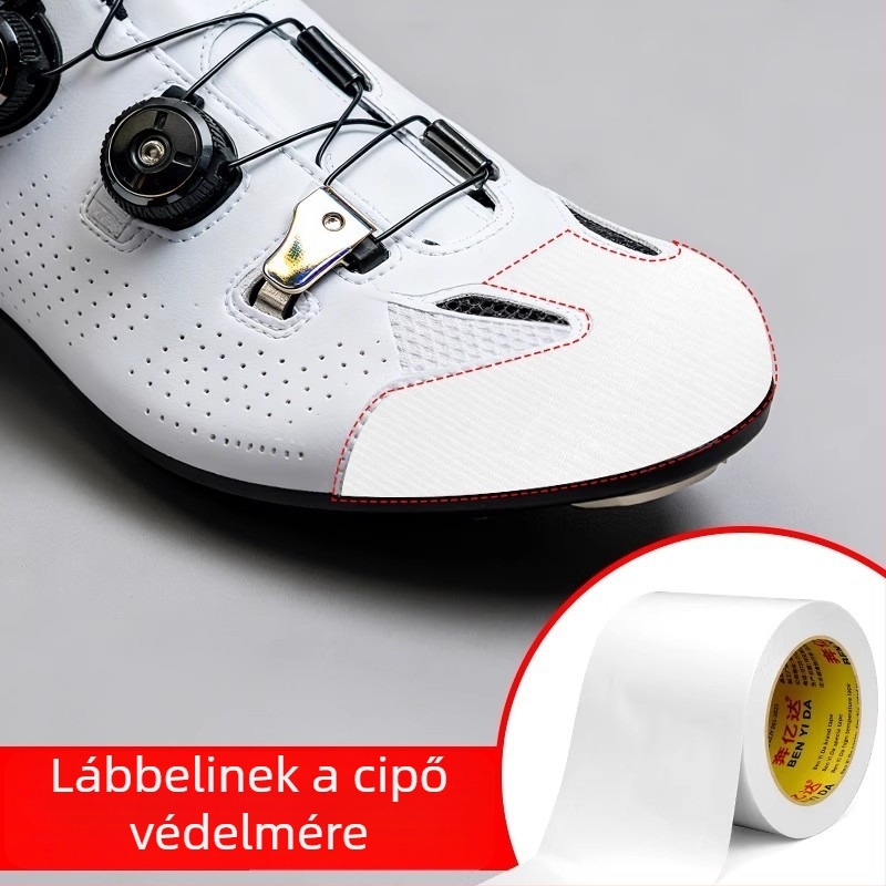 Korcsolya cipőujjvédő matricák — karcolás elleni, szennyeződés elleni, kopás elleni — Benyida, textil alapú