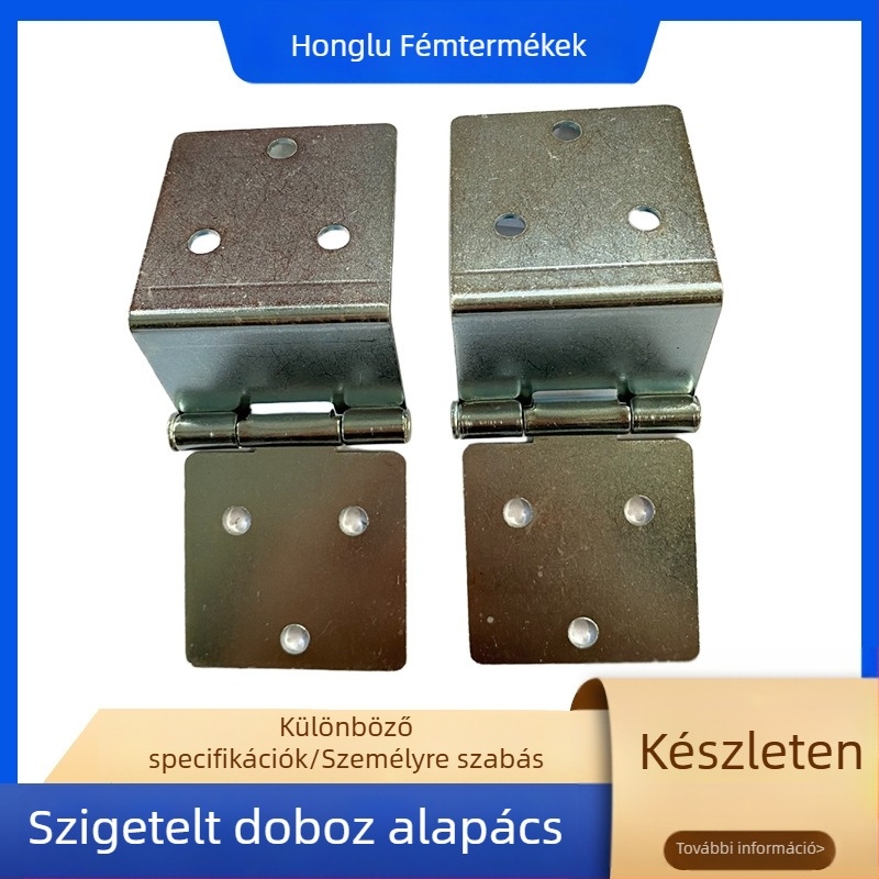 Rozsdamentes acélból készült zsanér ételhordó dobozokhoz – hajlítható, félkör alakú kialakítás, elektroplatált felület, testreszabható