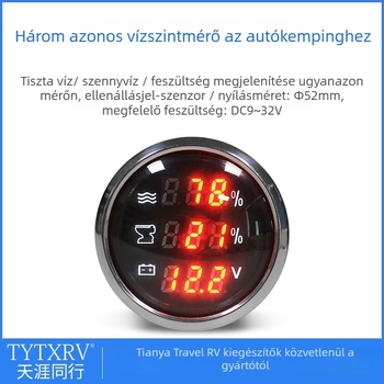LED kijelző autó mérőműszer TYTXRV, modell 1