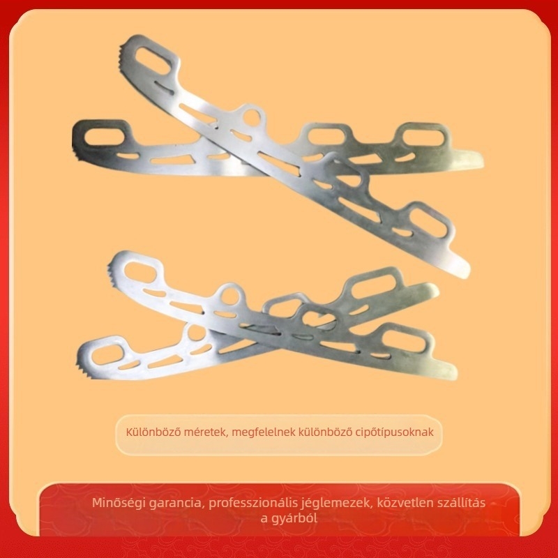 Görkorcsolya egyetlen kerékkel, kerék rozsdamentes acélból, cserélhető penge, univerzális illeszkedés — Leopard cool bku