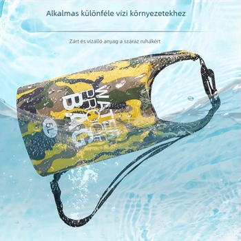 Vízálló vödör táska PVC hálós anyaggal, vízálló anyag, testre szabható logó nyomtatással