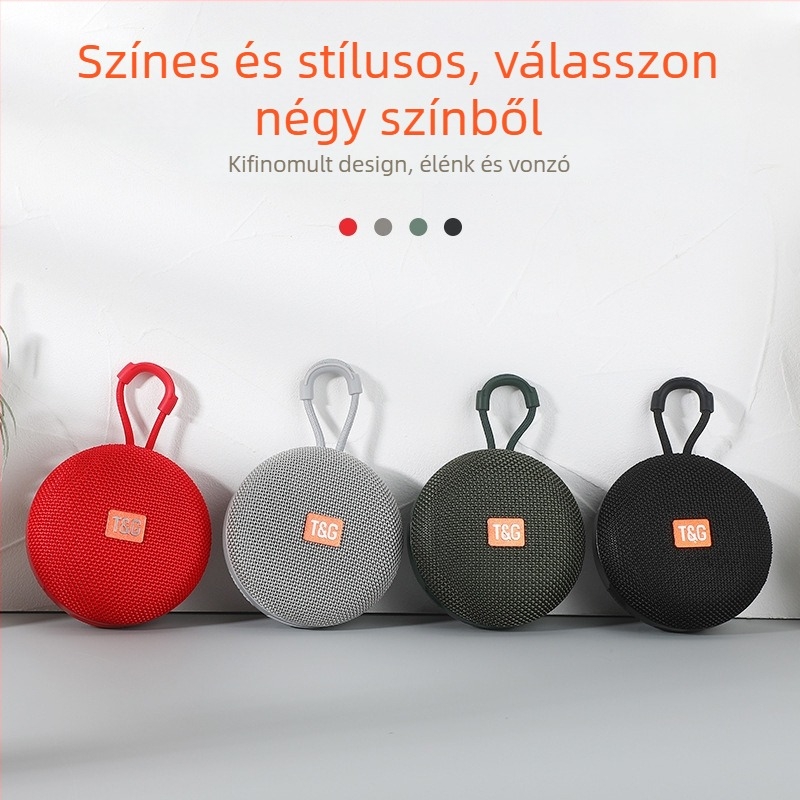 TG352 Bluetooth hangszóró - kültéri, hordozható - 5W - IPX4 vízálló - beépített 500–800 mAh akkumulátor - Bluetooth 5.3 - hatótáv 10 m