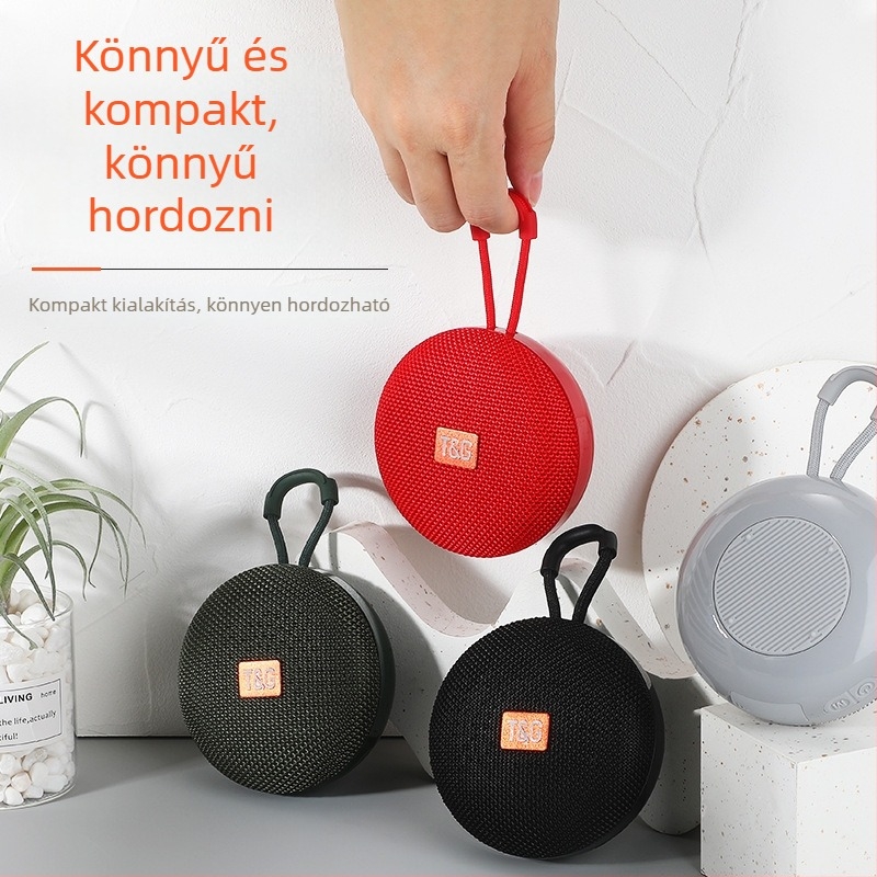 TG352 Bluetooth hangszóró - kültéri, hordozható - 5W - IPX4 vízálló - beépített 500–800 mAh akkumulátor - Bluetooth 5.3 - hatótáv 10 m