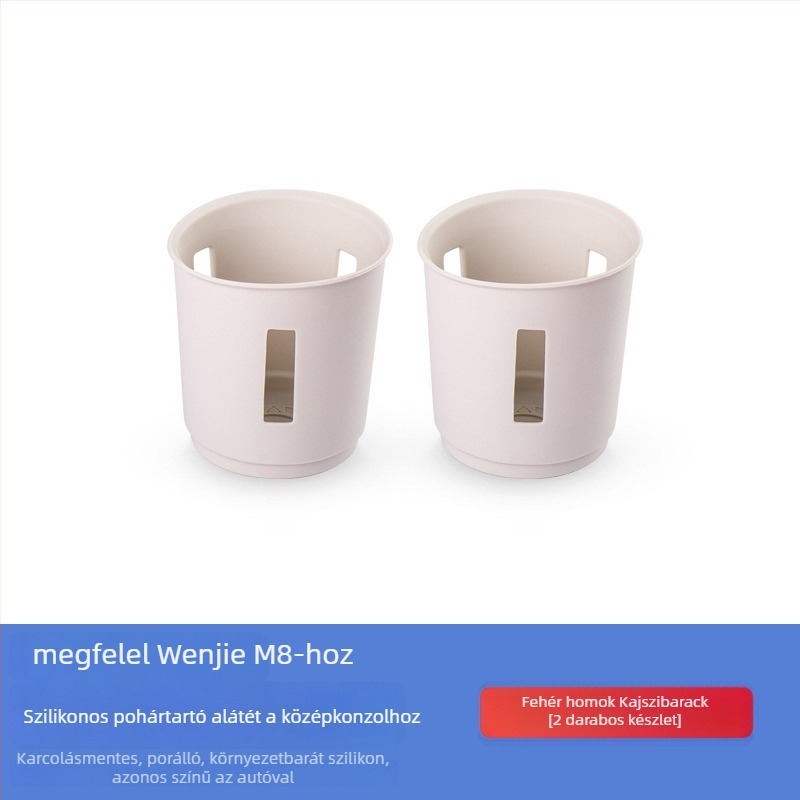 Szilikon csúszásmentes központi konzol pohár alátét XW-014