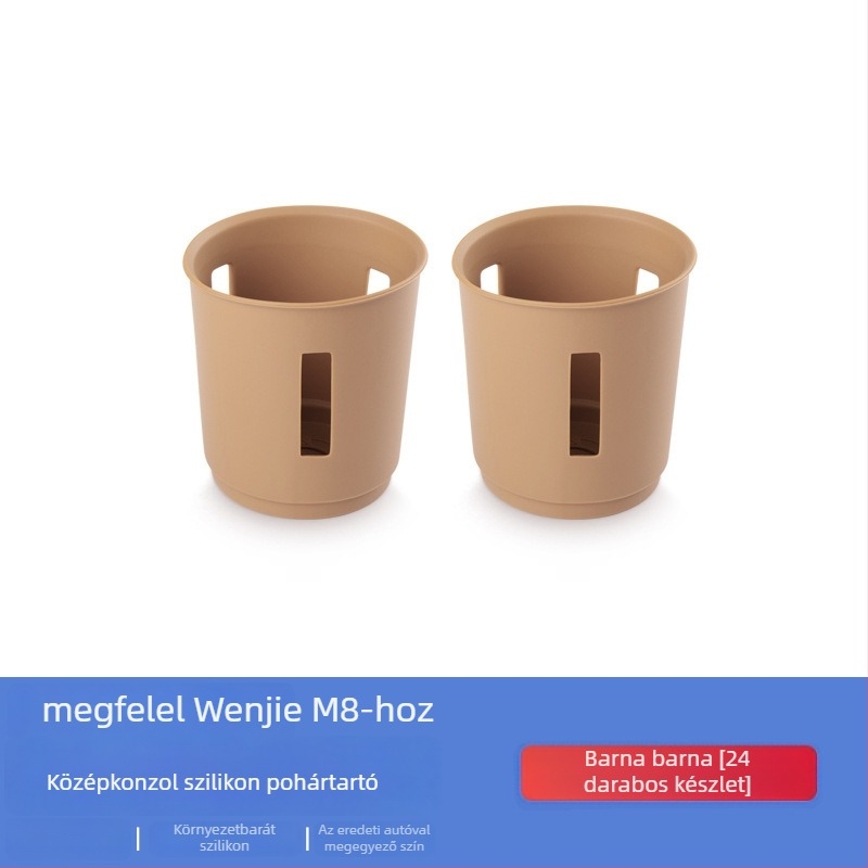 Szilikon csúszásmentes központi konzol pohár alátét XW-014