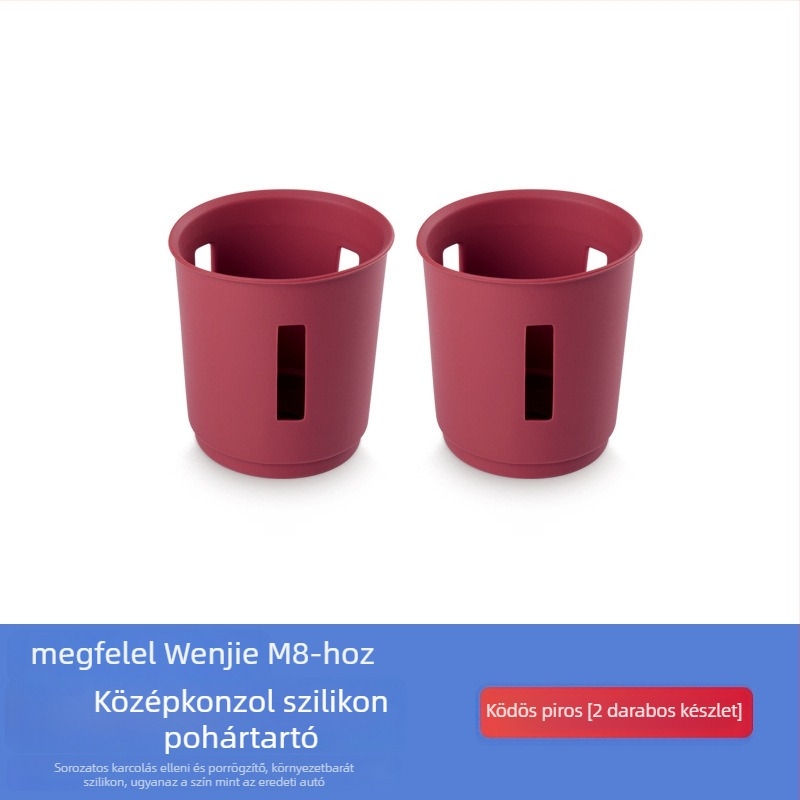 Szilikon csúszásmentes központi konzol pohár alátét XW-014