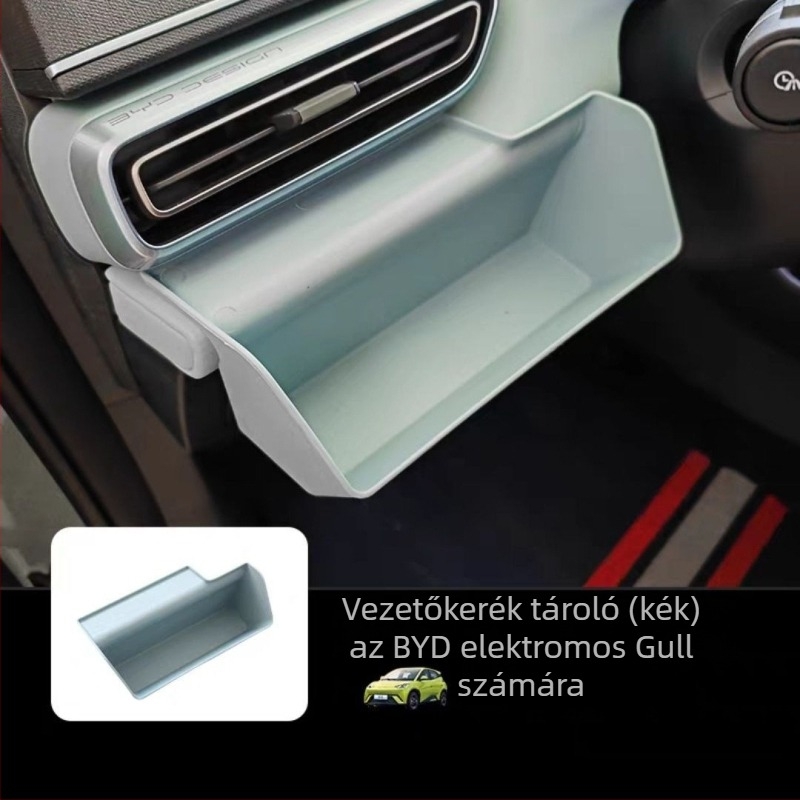 Autó belső tároló doboz – középkonzol szemüvegtartó, műanyag, testreszabható, logónyomtatás elérhető