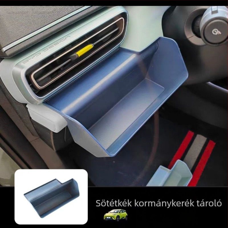 Autó belső tároló doboz – középkonzol szemüvegtartó, műanyag, testreszabható, logónyomtatás elérhető