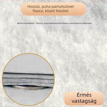 Kaizhong vászon autótakaró, testreszabható, Mercedes-Benz kompatibilis