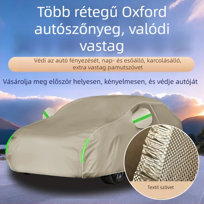 Kaizhong vászon autótakaró, testreszabható, Mercedes-Benz kompatibilis