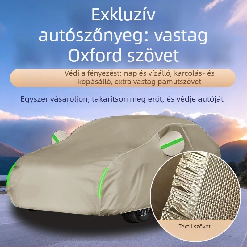 Kaizhong vászon autótakaró, testreszabható, Mercedes-Benz kompatibilis