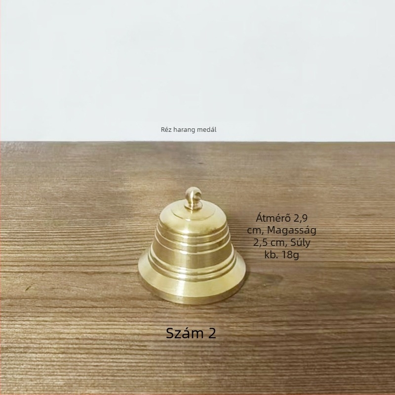 Réz harangló – Anyag: réz; Márka: Copper Bell; Kategória: Geometriai forma; Alkalmas: otthon, kert, iroda, beltér és kültér