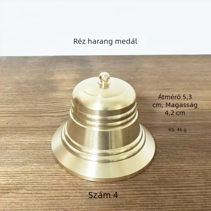 Réz harangló – Anyag: réz; Márka: Copper Bell; Kategória: Geometriai forma; Alkalmas: otthon, kert, iroda, beltér és kültér