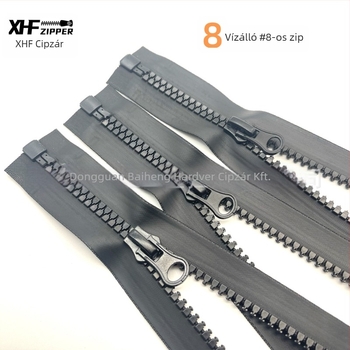 Nyitott végű, vízálló gyantazár – EVA/PVC/TPU anyagból, ruhákhoz, táskákhoz és külső ruházathoz