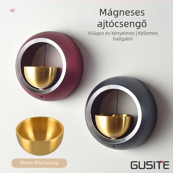 Ajtócsengő függő réz – egyszerű és modern stílus, kategória: függő, harang/viharharang (Anyag: Réz; Gyártás: Bélyegzés és csiszolás; Stílus: Egyszerű és modern)