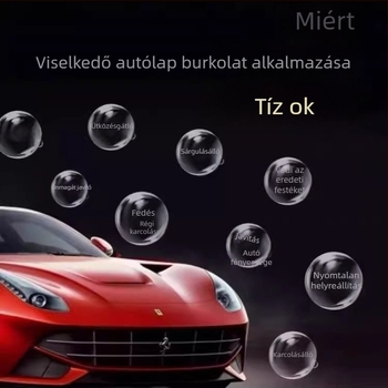 Tainier TPU autó wrap fólia, teljes autó átlátszó védőfólia, karcolásálló autók és elektromos motorkerékpárok számára, 5 éves garancia