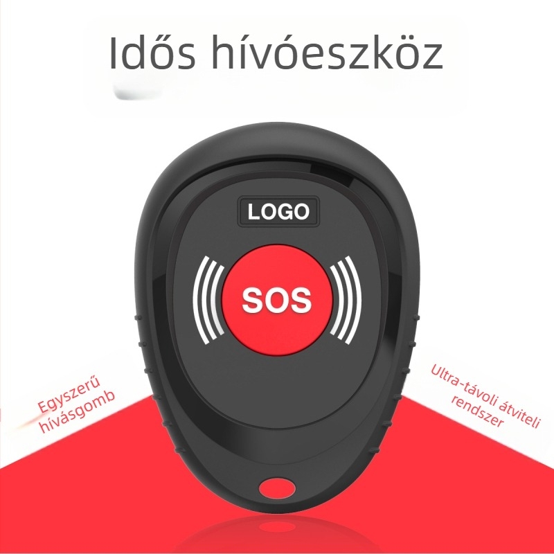 Vezeték nélküli ágyhívó rendszer – otthoni sürgősségi hívás idős és beteg gondozásához, beépített lítium-ion akkumulátor, 5V, 12 csengőhang, modellek T-1908/T-1909