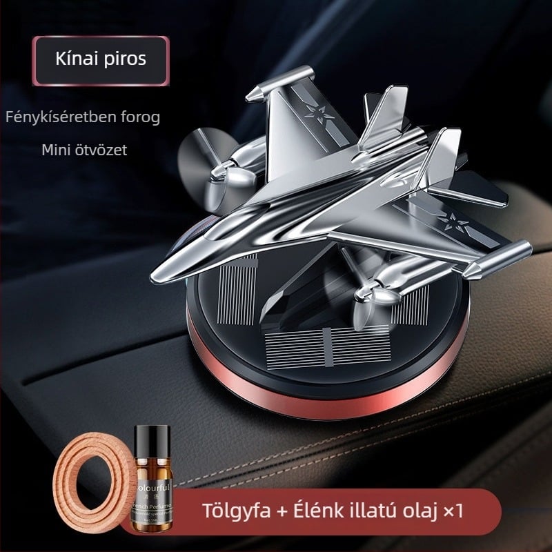 Che Geshi alumíniumötvözet vadászrepülő autós aromadiffúzor – üléshez rögzíthető, dekoráció és szagtalanítás