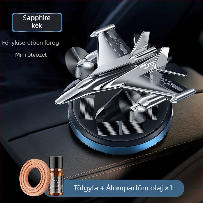 Che Geshi alumíniumötvözet vadászrepülő autós aromadiffúzor – üléshez rögzíthető, dekoráció és szagtalanítás