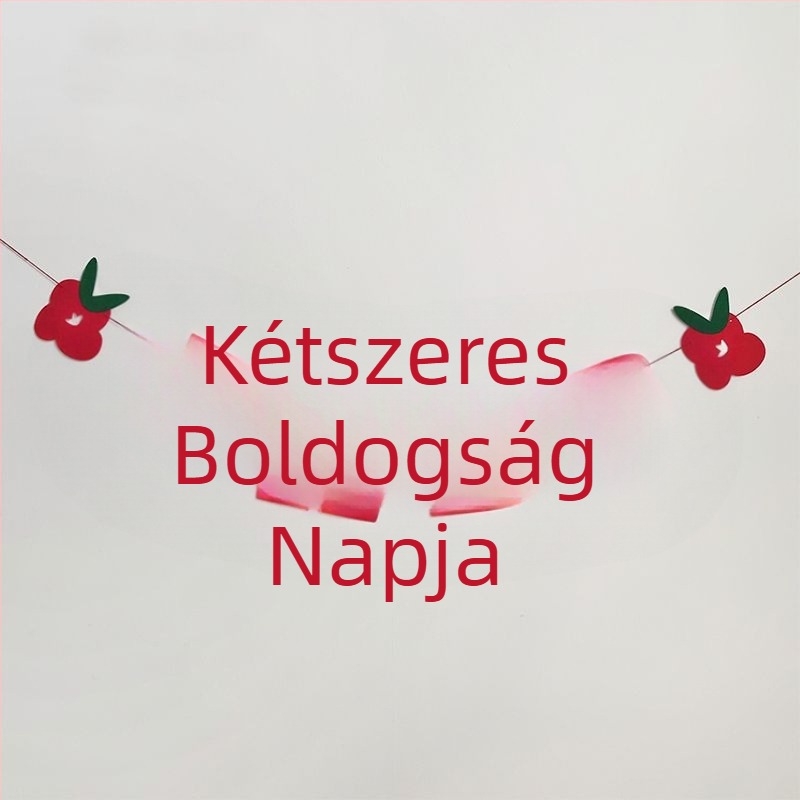 Jubilee Lahua szalag falikép esküvőre, nem szőtt anyag, esküvői ünnepségre, helyszín-elrendezési kellék