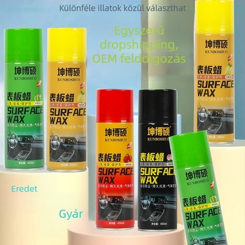 Kun Boshuo Műszerfal-viasz belső kárpitokhoz – Folyékony, gázalapú, 3 éves szavatosság, belső használatra, Tanúsítvány 001