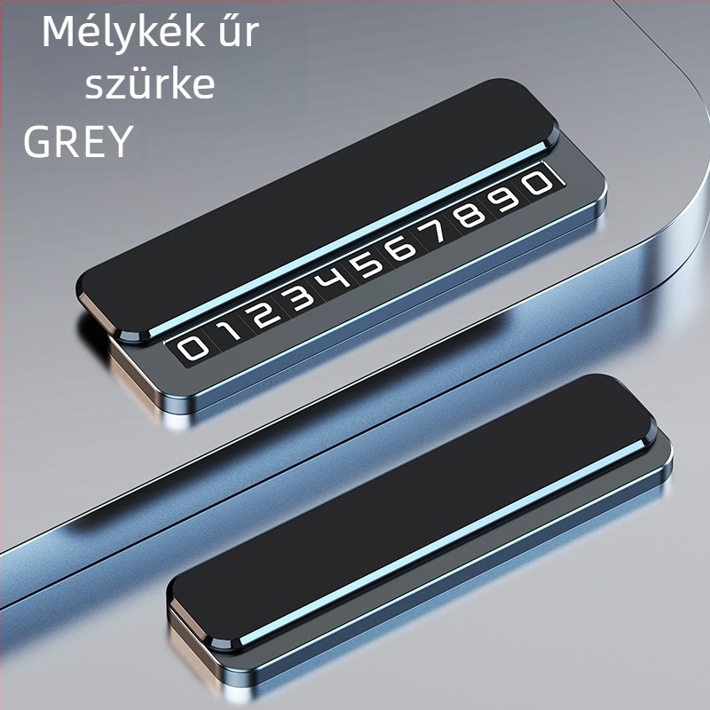 Rejtett ideiglenes parkolótábla – fém autó belső kiegészítő, Márka Group ch, Származás Zhejiang