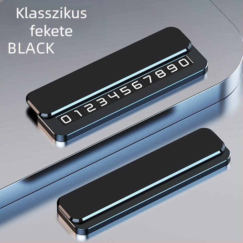 Rejtett ideiglenes parkolótábla – fém autó belső kiegészítő, Márka Group ch, Származás Zhejiang