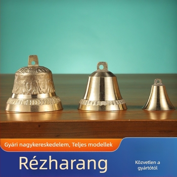 Rézcsengő otthoni használatra, kínai stílus, kartonos csomagolás