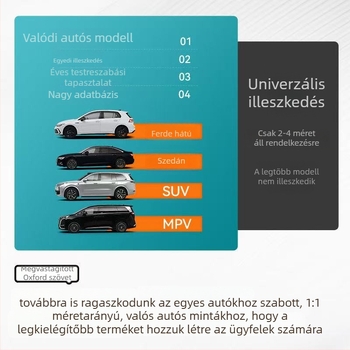 Autóhuzat alumíniumfilmmel – napvédelem, esővédelem, hőszigetelés, vastagított kivitel, porálló, minden évszakra