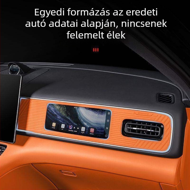 26 modellhez illeszkedő New AITO M7 műszerfal kijelző védő, szilikon pad és belső dekorációs kiegészítők