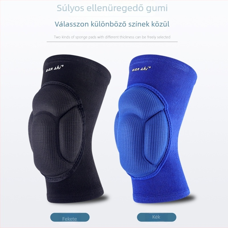 Jóga térdvédők latex-elasztikus rosttal, légáteresztők, védik a térdet, felnőtteknek