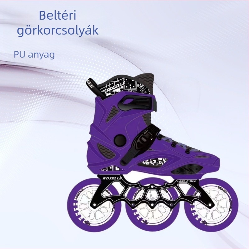 Görkorcsolya - Uniszex, PU kerekek, egysoros, Roselle márka