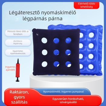 Ágyhoz kötött beteg részére – nem felfújható PVC párna a nyomásos fekélyek megelőzésére