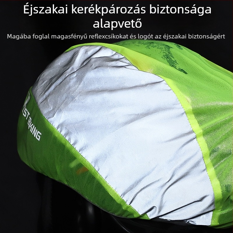 WEST BIKING kerékpár sisak esővédő — szélvédett, reflexiós, vékony vízálló anyag, logó nyomtatva, felnőtteknek
