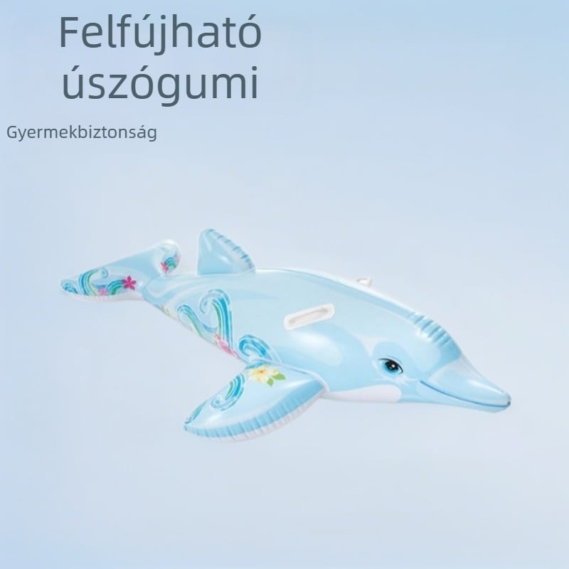 Intex 58535 Delfin témájú, felfújható úszó játék gyerekeknek – környezetbarát PVC, márka INTEX, modell 58535