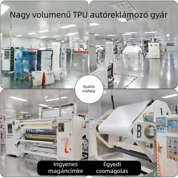 TPH festékvédő fólia – Márka Jun Congchen, Anyag TPH, 3 éves garancia