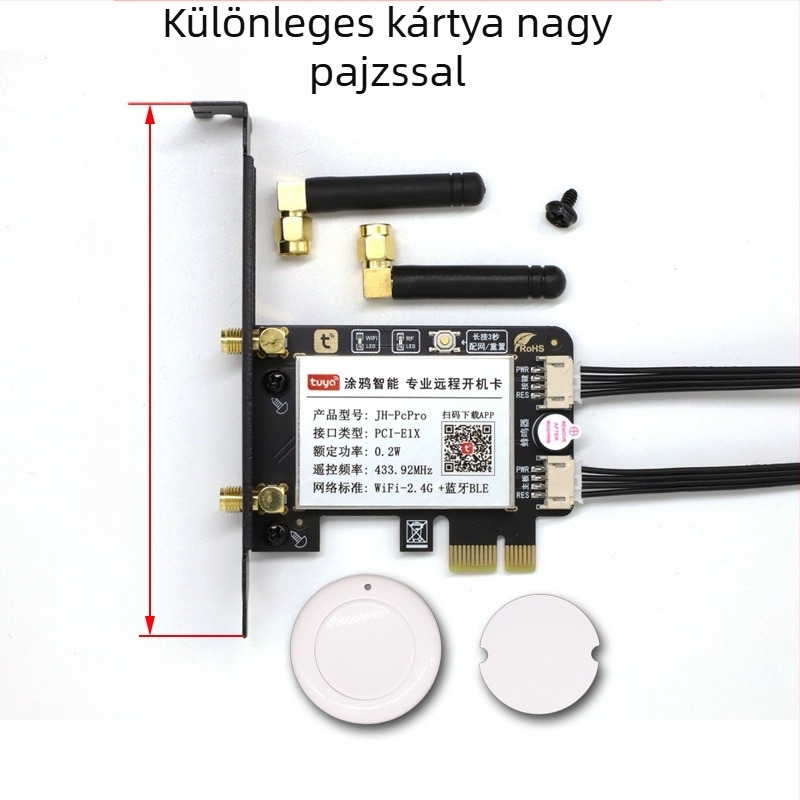 Okostelefon távoli PC-boot kártya, RF leállító, kék képernyő védelem és újraindítás védelem