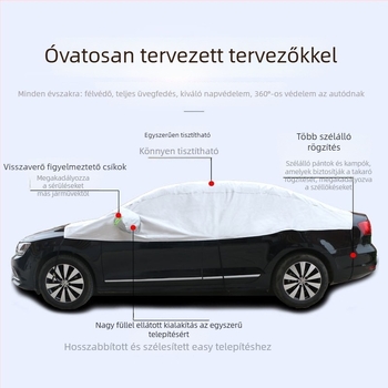Autófedelet, alumínium-fólia anyag, univerzális illeszkedés, testreszabadható feldolgozás, Han Fan Vision