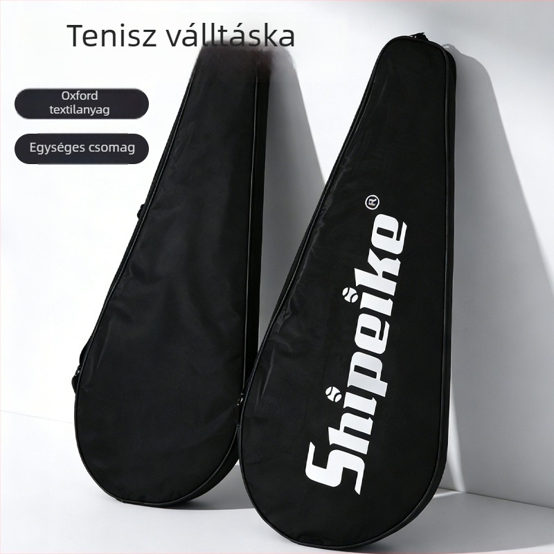 Teniszütő táska - Denim anyag, Kopásálló, Karcolásálló, Vízpermet elleni védelem, Termék kód 014, Márka Speak, Személyre szabható
