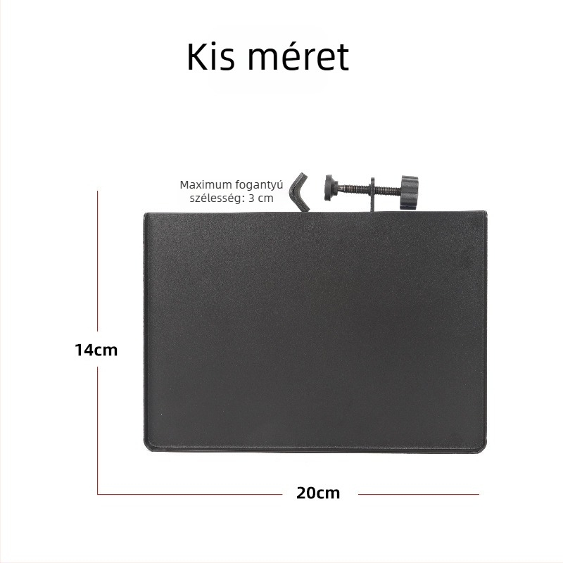 Fém mikrofonállvány hangkártya tálcával, modell Sound Card Tray, a HZM&C-től, élő közvetítéshez
