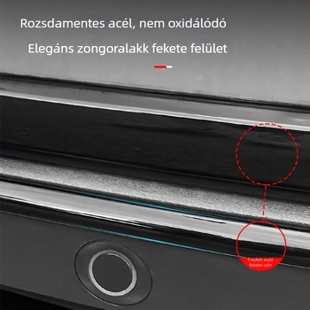 Ideális L6L7L8L9 első lökhárító dekoratív csík, ABS anyag, testreszabás nélkül, kompatibilis L6L7L8L9 modellekkel