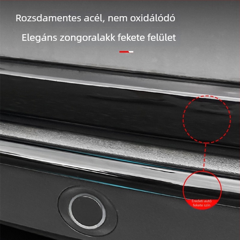 Ideális L6L7L8L9 első lökhárító dekoratív csík, ABS anyag, testreszabás nélkül, kompatibilis L6L7L8L9 modellekkel