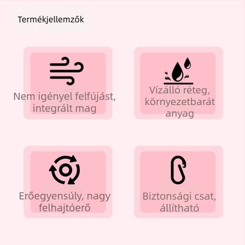Felfújható újszülött babák úszógyűrűje, kar-gyűrű, életmentő gyűrű, fürdőkádban használható