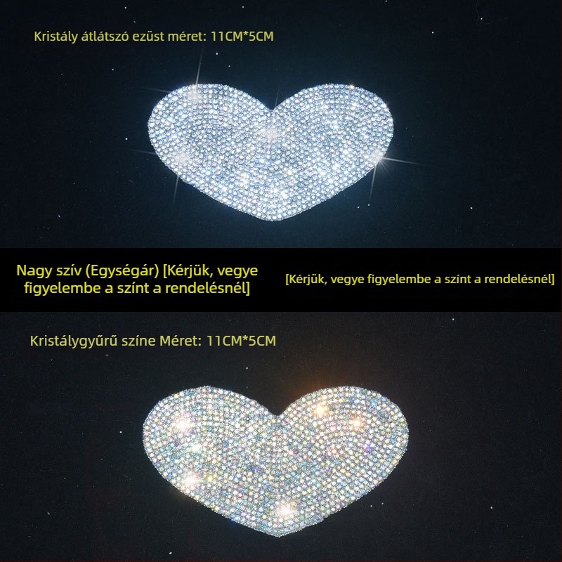 Karikatúra motívummal ellátott matrica, kristály üveg, öntapadós dekoratív burkolat (Márka: Bright Flash; Anyag: Rhinestone glass; Telepítés: Öntapadó; Mintázat: Karikatúra)