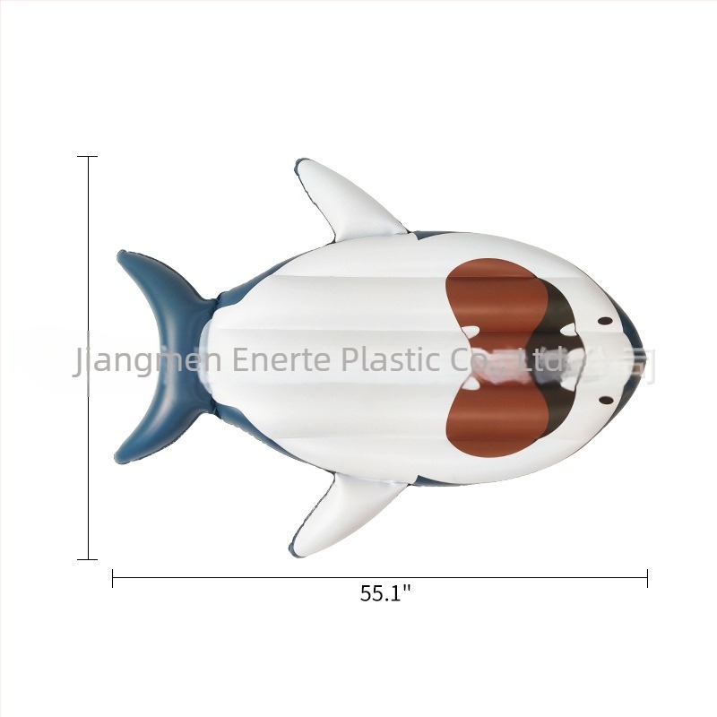 Felfújható cápa úszó deszka – PVC anyag, Modell: Floating Raft - Shark, Márka: Enert