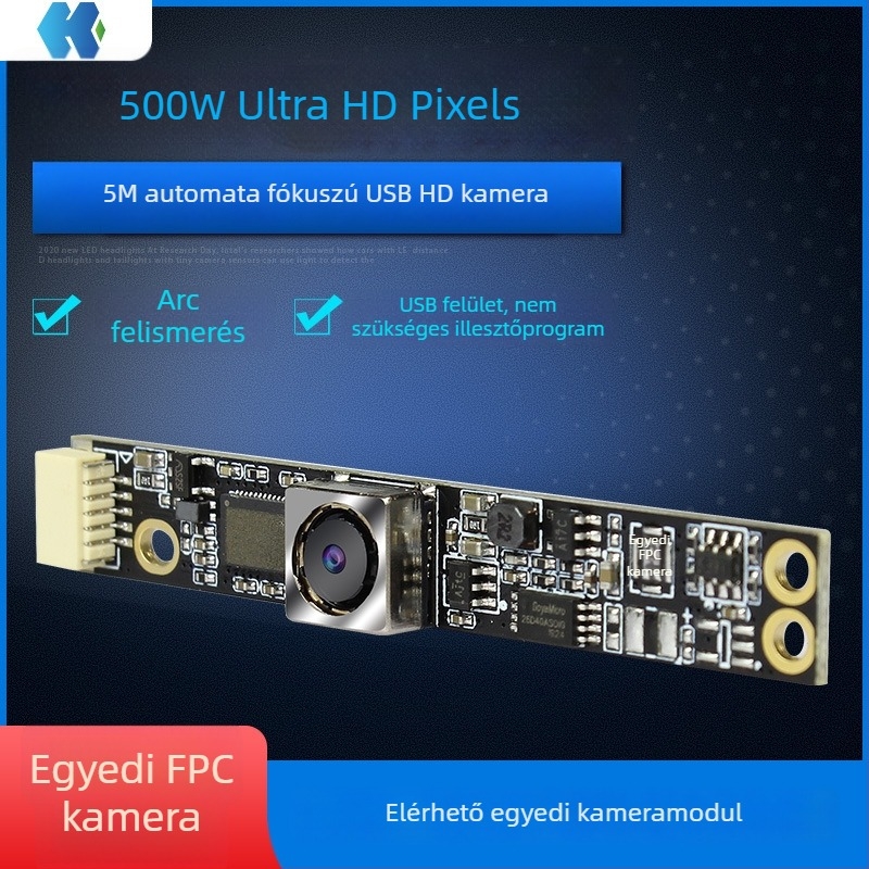 Haokai 5MP USB 2.0 HD webkamera autofókusz, 2592x1944, 30fps